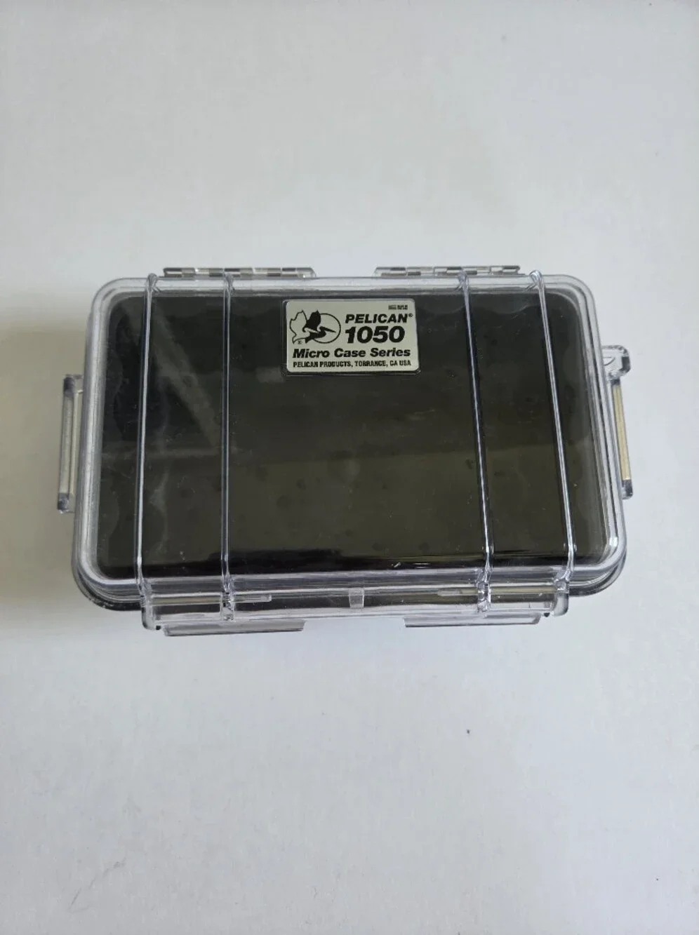 Pelican 1050 Micro Case series clear black liner